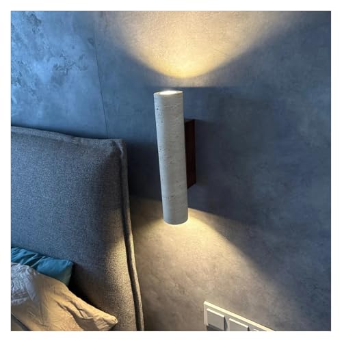 Aplique de travertino B-32cm para eliminar sombras molestas en paredes de dormitorios 6