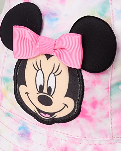 Disney Minnie Mouse Kids Bucket Hat, Reversible Wide Brim Sun Cap for Girls2