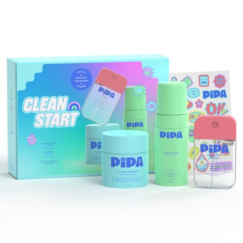 Pipa Skincare Clean Start Bundle for Kids & Tweens –