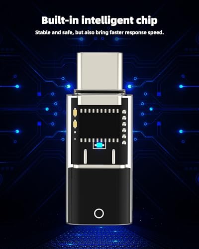 Adaptador de lápiz con carga Bluetooth y conector Lightning a USB C de iPad 5