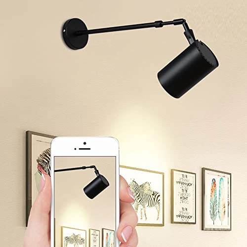 Foco de superficie telescópico de diseño orientable para techos y paredes modernos 5