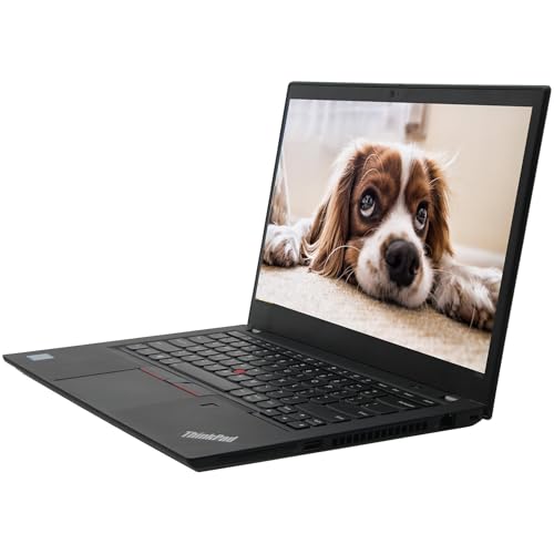 Lenovo Thinkpad T490 Touchscreen Laptop, 14 inch FHD Notebook, Intel Core i5-8365U, 16 GB RAM, 256 GB SSD, US QWERTY toetsenbord, Windows 11 Pro (gereviseerd) - Afbeelding 4