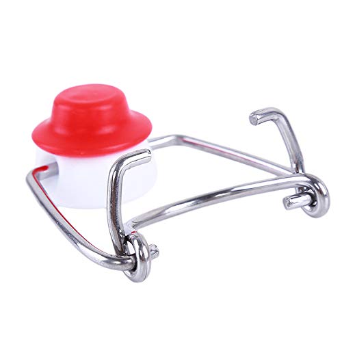 SEIWEI 10PCS Spare Stopper for Swing Top Bottles Wine Stoppers Cap Flip Top Stopper Root Beer Bottles Replacement Swing Tops for Homebrew Brewing