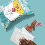 Burt's Bees Coconut & Lotus Face Wipes, for All Skin Types, Micellar Makeup Remover & Facial Cleansing Towelettes, 30 Ct. (3-Pack) - Image 3