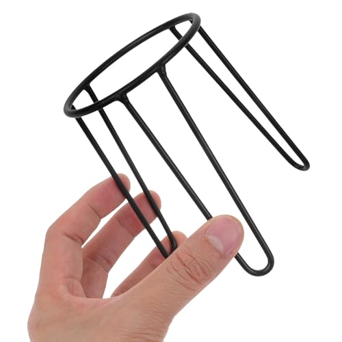 Base de hierro negra para bola de cristal en decoración de terrazas 5