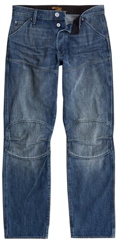 G-STAR Men's Elwood 3D Regular Jeans, Azul (Worn In Blue Creek D23699-d788-g112), 40W x 34L4