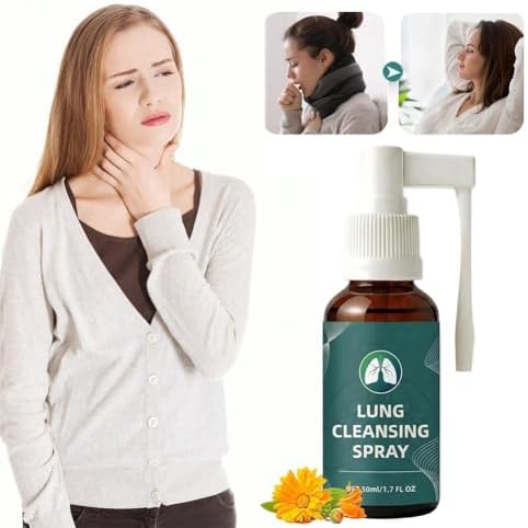 Lung Cleansing Spray，1.7 Fl.oz. Respiratory Support, Mucus Relief And Lung Cleanse – Support for Lungs Detox for Smokers — view 7