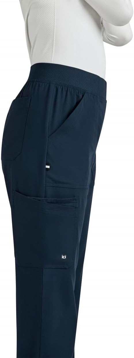 KOI Next Gen Jump Start Women's 7-Pocket Boot Cut Scrub Pant