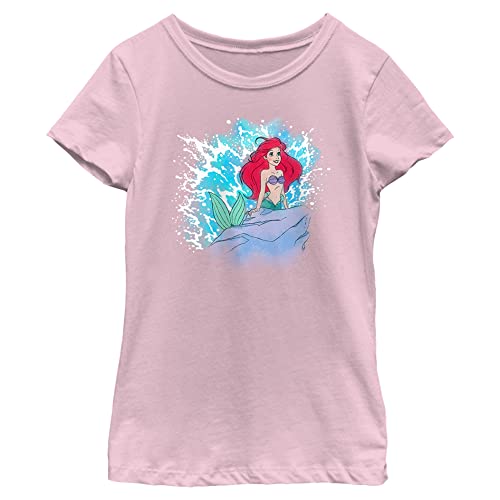 T-shirt Disney fille à pois aquarelle idée cadeau anniversaire originale