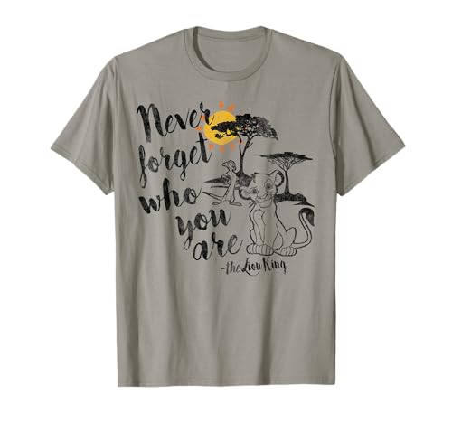 T-shirt Roi Lion Disney pour femme en taille L coloris gris ardoise avec imprimé graphique Simba