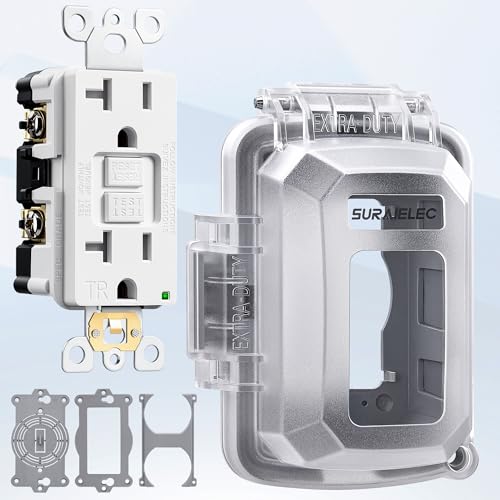 Prise GFCI extérieure étanche pour brancher vos outils de jardin en sécurité