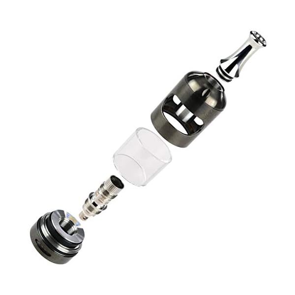 Aspire Nautilus 2S MTL / DL Clearomizer 2,6 ml, Durchmesser 23 mm, Riccardo Verdampfer für e-Zigarette, schwarz – Bild 5