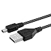 Insten Kodak U-4 Compatible USB Data Cable w/ Ferrite, Black