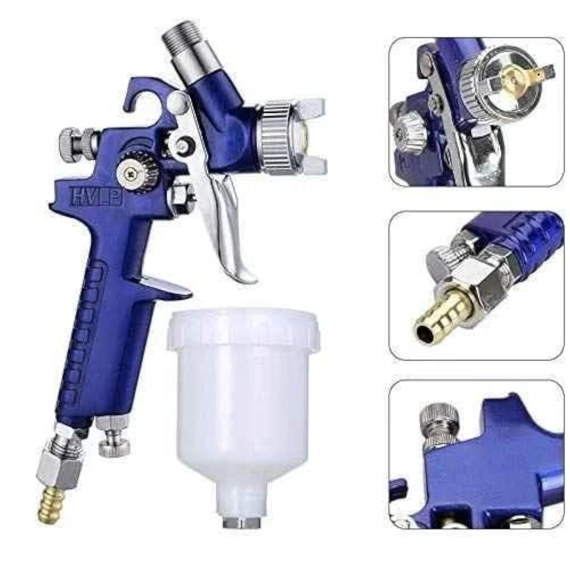 HVPL H-2000 Gravity Feed Nozzle for Paint Spraying