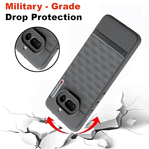 Image of Shockproof Case Compatible with Nothing Phone (4a) 5G | Full Camera Protection | TPU Flexible Back Cover for Nothing Phone (4a) 5G (Graphite Grey)