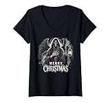 Photo Gallery donna goth skeleton christmas demon gothic christmas gothic angel maglietta con collo a v Photo Gallery donna goth skeleton christmas demon gothic christmas gothic angel maglietta con collo a v