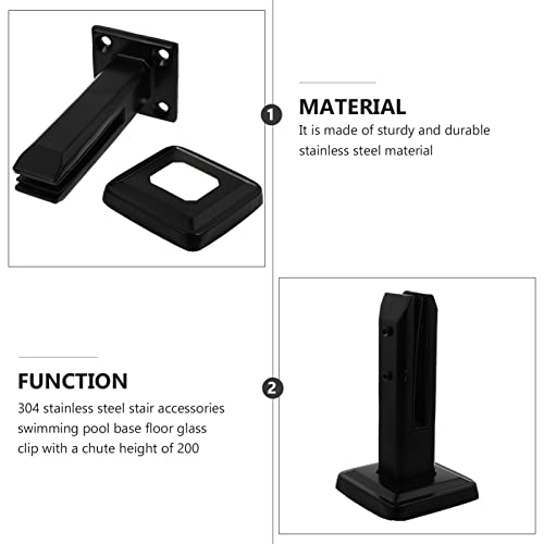 Pince pour verre acier inoxydable DOITOOL support de fixation durable - 3