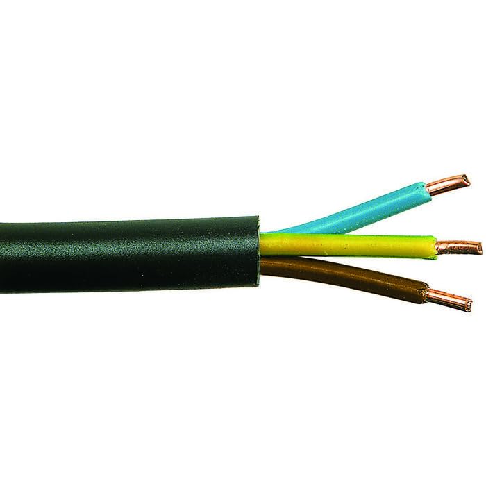 Câble U-1000 R2V - Dhome - 3G6 mm² - Vendu au mètre - Mètré