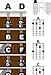 Bouzouki Fretboard Notes & Easy Beginner Chord Chart Instructional Poster GDAD IRISH Tuning by A New Song Music 11