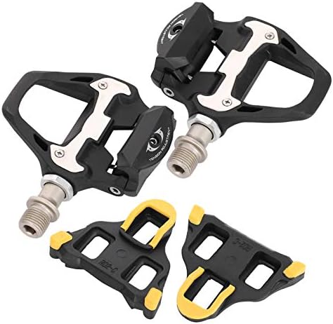 Bike Pedals of 9/16, Non Slip R21 Mountain Bike Pedals, Removable MTB Pedals, Colorful Professional Bicycle Platform Pedals, with Pair Lock Cleat for SPD ‑ SL Mountain Bike