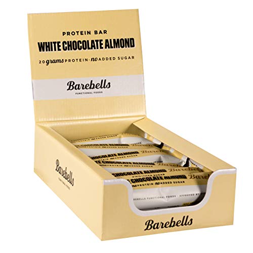 Barebells bar - White Chocolate Almond 12 Bar (660g Box) – Ansicht 3