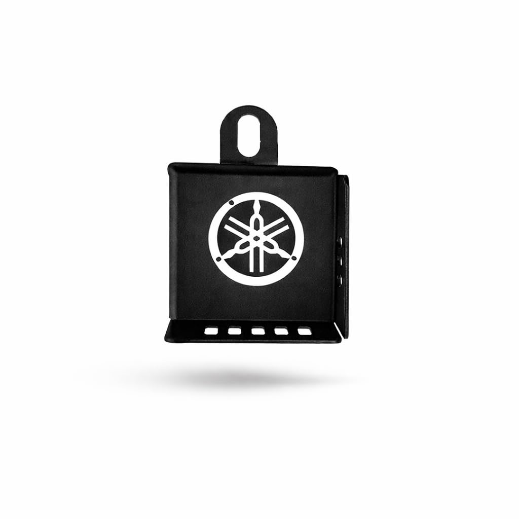 Yamaha FZ S Version Rear Disc Brake Oil Cover Disc Fluid Box Cover Master Oil Reservoir Frame Guard-(Black)-4-image-24