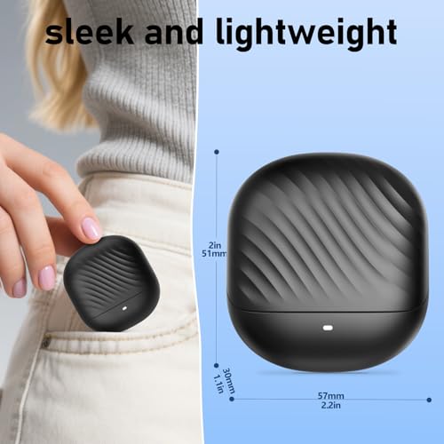 Image of 2 Pack ANC Wireless Earbuds with Big Bass Durable, Lightweight Design for Noisy Factories, Gym, and Travel, Includes 3-Size Tips for Secure Fit