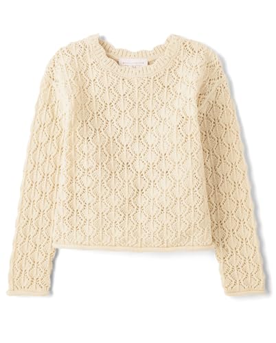 The Children's Place Baby Girls and Toddler Crew Neck Pullover Sweater