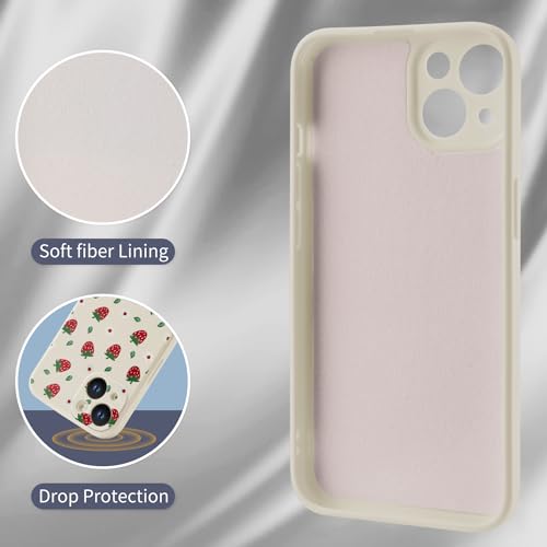 Coque silicone iPhone 13 Pro anti-choc avec doublure microfibre