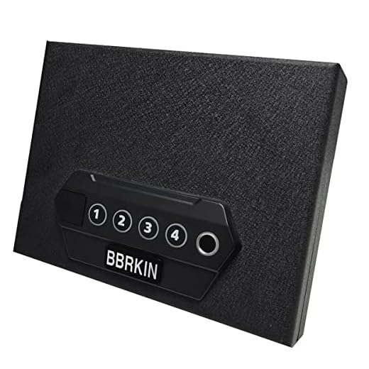 Biometric Handgun Safe, Quick Access Pistol Safe Lock Box for Home/Car/Travel, Fingerprint Hand Gun Safe Firearm Case Box - Biometric/Keypad/Key Access,Silent Mode