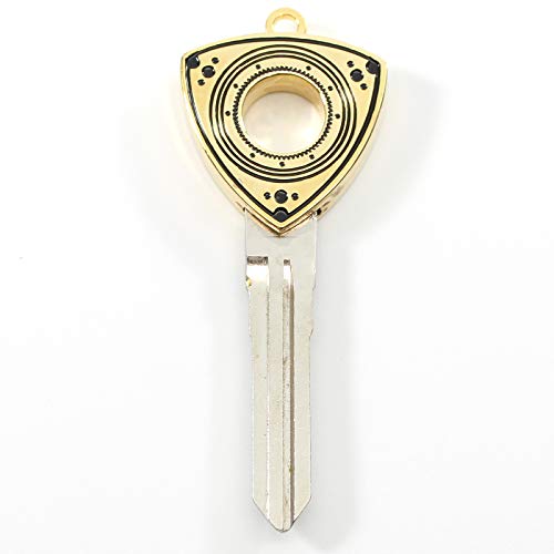 mazda blank key - Rotary13B1 Mazda RX-7 Rotor Key Blank - 1983 thru 1987 - Canary Gold