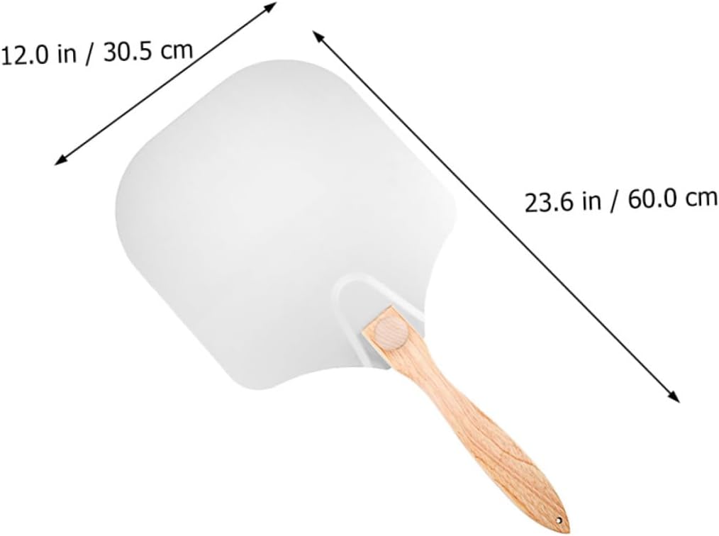 KICHOUSE Pizza Paddle Sliding Spatula Baking Pizza Tool Long Handle Shovel Paddle for Oven
