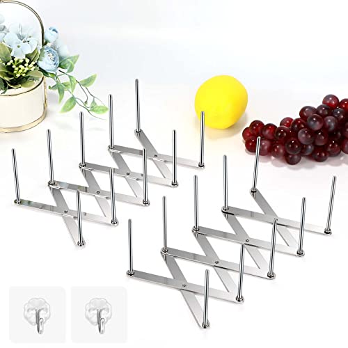 Miiepls 2 Stück Deckelhalter Rippchenhalter aus Edelstahl, Creative Home...