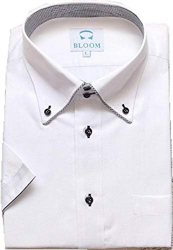 Amazon ブルーム Bloom 半袖 ワイシャツ 大きいサイズ メンズ 形態安定 ボタンダウン M L 2l 3l 4l 5l 6l シャツ 通販