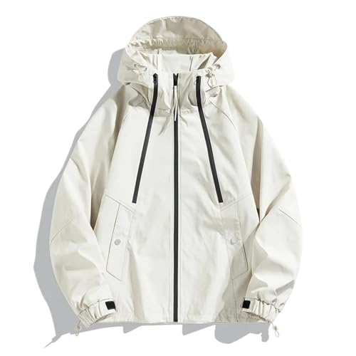 Veste de randonnée imperméable homme et femme coupe-vent pour camping outdoor