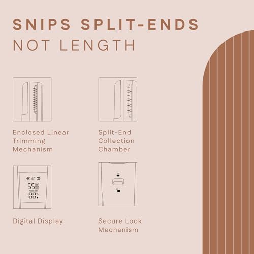 Image of Winston Rechargeable Automatic Split End Trimmer - Professional Split Ends Trimmer Machine for Smooth & Healthy Hair All Hair Type