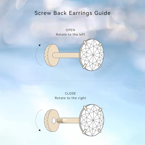 limerencia G23 Implant Grade Titanium Screw Back Earrings Hypoallergenic 20G F136 Piercing Post for Sensitive Ears Cartilage Tragus Helix by limerencia - Image 9