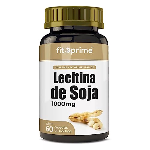 Lecitina De Soja 1000mg 60 Cápsulas Fitoprime