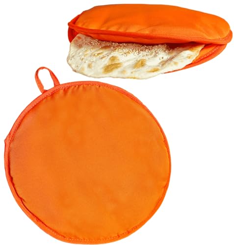 KR. LIF 12 Inch Tortilla Warmer Pouch Microwavable 2 Pack - Bolsa Para Calentar Tortillas Funda TéRmica Para Tortillas Reutilizable