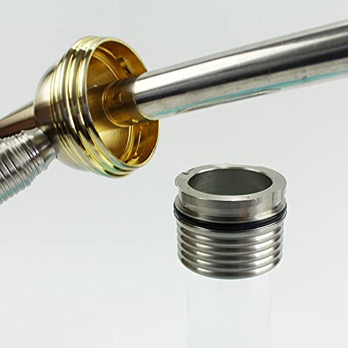 Rteanb Single/Double Pipe Arabic Shiftah Bar Doppelleute Aluminiumhuka, zum besseren Shisha-Hukahn Rauchergenuss… – Bild 4