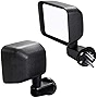 TRIBLE SIX 2Pcs Towing Mirrors Manual Side View Mirror CH1320271 CH1321271 Replacement for 2007 2008 2009 2010 2011 2012 2013 2014 2015 2016 2017