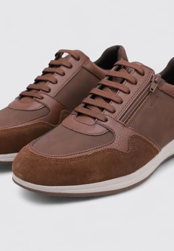 Geox U Avery marron 41 EU : baskets confortables pour homme - 2
