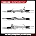 PHOBOOS Hydraulic Power Steering Rack and Pinion Assembly Compatible with Ford Ranger 2001-2011, Explorer Sport 2002-2003 & Mazda B3000/B4000 2001-2006, 3.0/4.0L, New Unit, Leak Resistance, Ref.22-256