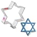 Ann Clark Star of David Cookie Cutter - 3.75 Inches - Tin Plated Steel