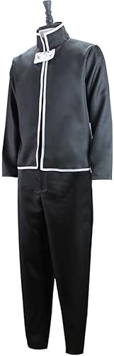Miniatura 6 de Weixu Disfraz de animé Fullmetal Alchemist Edward Elric para cosplay, abrigo con capucha, uniforme para fiesta de Halloween para hombres