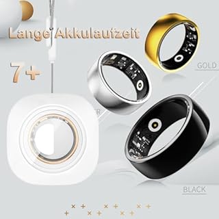 findtime Smart Ring Android iOS Blutdruckmessung Fitness Ring Aktivitätstracker Smartringe für Damen Herren Pulsmesser Sleep Tracker IP68 Smartring Fitnessring Schrittzähler Herzfrequenz