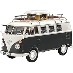 Revell RV07674 07674 VW T1 Modello Camper Kit 1:24 Scala, Non Verniciabile - immagine 3