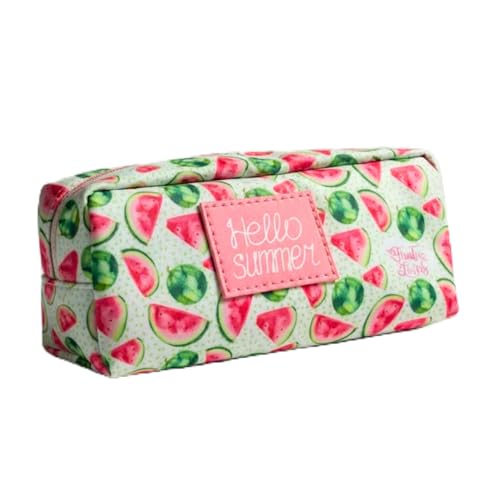 Estojo Fruit Lovers Melancias | Estilo Divertido com Bolso Único