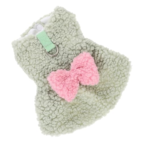 ROMISBABA 暖かい リボン 服 子犬 コート 小型犬用 犬 コスチューム 小型犬用