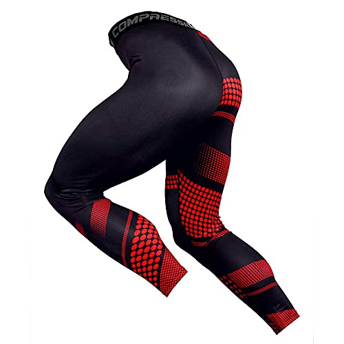 Image of OEBLD Compression Pants Men Thermal Underwear Set Base Layer Dry Tights Gym Running Leggings Long Sleeve Shirt